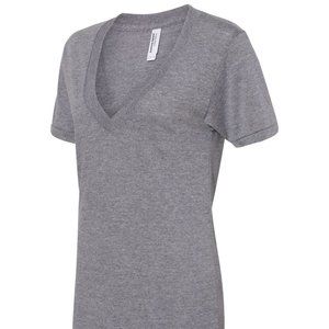 American Apparel | Tops | American Apparel Unisex Triblend Deep Vneck ...